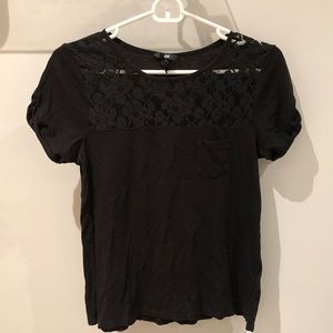 H&M Lace T-shirt